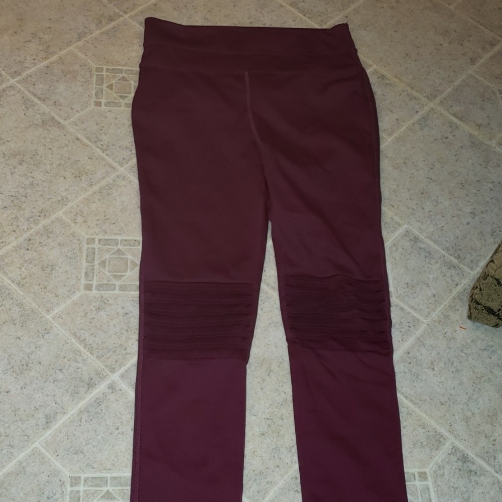 Free Peopl Movement burgundy yoga pants